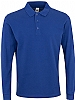 Polo Hobart M/L Color Unisex Mukua Velilla - Color 502 Royal Blue