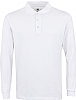Polo Hobart M/L Blanco Unisex Mukua Velilla - Color 100 White