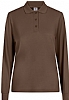 Polo Hobart M/L Color Mujer Mukua Velilla - Color 107 Mocha