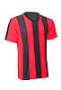 Camisetas Futbol Premier JHK - Color Rojo/Negro