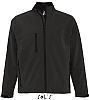 Chaqueta Soft Shell Relax Sols - Color Negro