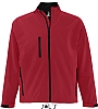 Chaqueta Soft Shell Relax Sols - Color Rojo Chili