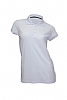 Polo Tecnico Mujer Sport Jhk - Color Blanco