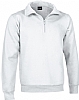 Sudadera Media Cremallera Wood Valento  - Color Blanco