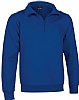 Sudadera Media Cremallera Wood Valento  - Color Azul Royal