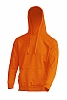 Sudadera Kangaroo Capucha JHK - Color Naranja