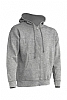 Sudadera Capucha Cremallera Hooded Jhk - Color Gris