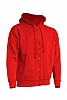 Sudadera Capucha Cremallera Hooded Jhk - Color Rojo