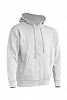 Sudadera Capucha Cremallera Hooded Jhk - Color Blanco