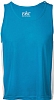 Camiseta Tecnica Bicolor Tirantes - Color Azul Turquesa/Blanco