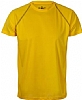 Camiseta Tecnica Unisex TEC33 - Color Amarillo/Negro