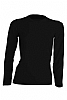 Camiseta Regular Lady Manga Larga JHK - Color Negro