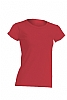 Camiseta Regular Lady Comfort Mujer JHK - Color Rojo