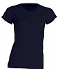 Camiseta Regular Lady Cuello Pico - Color Marino