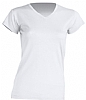 Camiseta Regular Lady Cuello Pico - Color Blanco