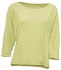 Camiseta Maldivas Mujer JHK - Color Amarillo Claro