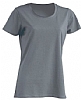 Camiseta Palma Mujer JHK - Color Gris Zinc