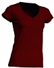 Camiseta Sicilia Mujer JHK - Color Rojo Cardinal