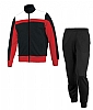 Chandal Adulto Infantil Lyon Aqua Royal - Color Negro/Rojo/Blanco