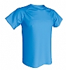 Camiseta Tecnica New Tex Aqua Royal - Color Celeste