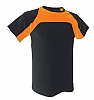 Camiseta Tecnica Armour Aqua Royal - Color Negro/Naranja