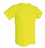Camiseta Tecnica Dynamic Aqua Royal - Color Amarillo Fluor