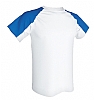 Camiseta Tecnica Dynamic Combo Aqua Royal - Color Blanco/Royal