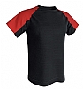 Camiseta Tecnica Dynamic Combo Aqua Royal - Color Negro/Rojo
