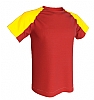 Camiseta Tecnica Dynamic Combo Aqua Royal - Color Rojo/Amarillo