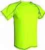 Camiseta Tecnica Golf Acqua Royal - Color Amarillo Flúor/Royal
