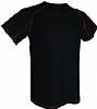 Camiseta Tecnica Golf Acqua Royal - Color Negro/Rojo