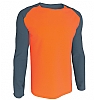 Camiseta Tecnica Potenza Aqua Royal - Color Naranja/Gris