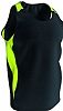 Camiseta Tecnica Tirantes Speed Acqua Royal - Color Negro/Amarillo Flor