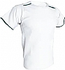 Camiseta Tecnica Vela Aqua Royal - Color Blanco / Verde Petroleo