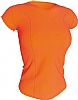 Camiseta Tecnica New Tex Mujer Acqua Royal - Color Naranja Fluor