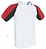 Polo Tecnico Open Aqua Royal - Color Blanco/Rojo/Negro