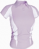 Polo Tecnico Woman Acqua Royal - Color Malva/Blanco