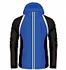 Chaqueta SoftShell Capucha Aqua Royal - Color Royal/Negro/Blanco