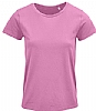 Camiseta Organica Mujer Crusader Sols - Color 136 Rosa Orquidea