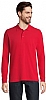 Polo Unisex Prime LSL Sols - Color Rojo