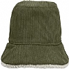 Sombrero Pescador Reversible Bucket 2in1 - Color Army/She Beige