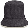 Sombrero Pescador Reversible Bucket 2in1 - Color Carbon Grey/She Beige