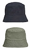 Sombrero Pescador Bucket Nylon Sols - Color Black/Kaki