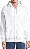 Sudadera Unisex Cremallera y Capucha Sols - Color Blanco