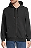 Sudadera Unisex Cremallera y Capucha Sols - Color Negro