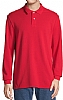 Polo Unisex M/L Color Pacific LSL Sols - Color Rojo 145