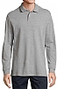 Polo Unisex M/L Color Pacific LSL Sols - Color Gris Mezcla 360