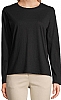Camiseta M/L Color Mujer Monarch Sols - Color Negro Profundo 309