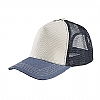 Gorra 5 Paneles Blink Sols - Color Off White/Denim/French Marino 865