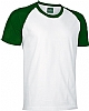 Camiseta Premium Caiman Valento - Color Blanco/Verde Botella